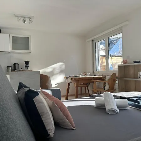 Appartamento Im Chasa Stefania, Bergblicktraum Mit Garten Und Sauna Scuol