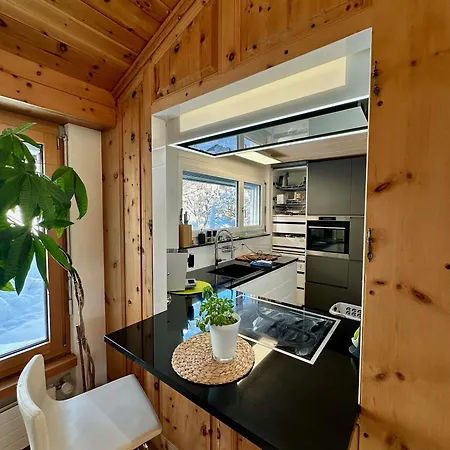 Im Chasa Stefania, Bergblicktraum Mit Garten Und Sauna Apartment Scuol