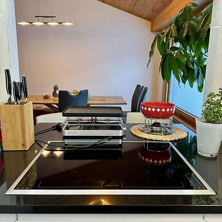 Im Chasa Stefania, Bergblicktraum Mit Garten Und Sauna * Scuol