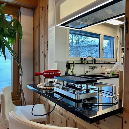 Appartamento Im Chasa Stefania, Bergblicktraum Mit Garten Und Sauna Scuol