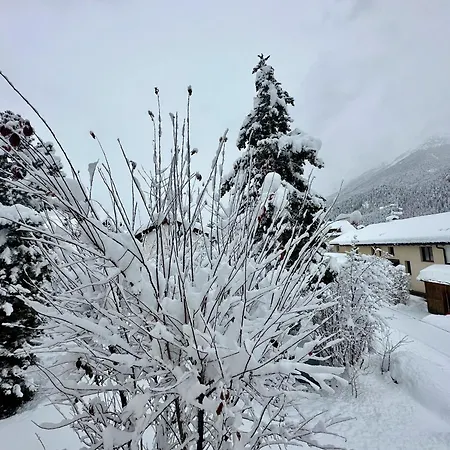 Appartamento Im Chasa Stefania, Bergblicktraum Mit Garten Und Sauna
