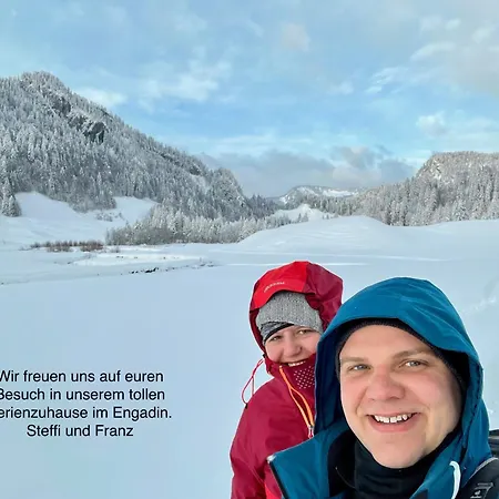 Im Chasa Stefania, Bergblicktraum Mit Garten Und Sauna * Scuol