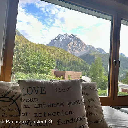 Apartment Im Chasa Stefania, Bergblicktraum Mit Garten Und Sauna