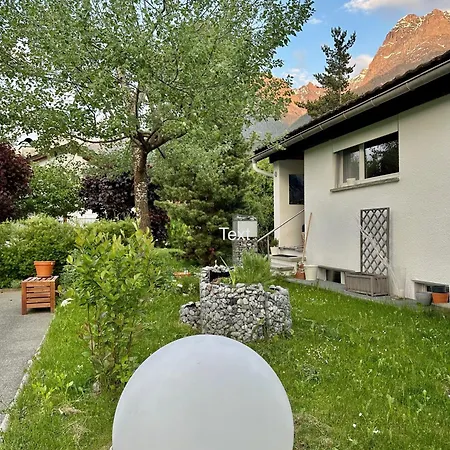 Apartment Im Chasa Stefania, Bergblicktraum Mit Garten Und Sauna