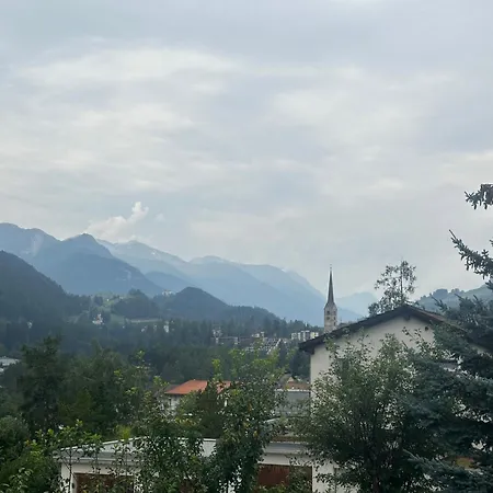 Im Chasa Stefania, Bergblicktraum Mit Garten Und Sauna Scuol
