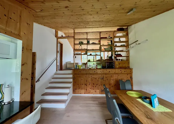 Im Chasa Stefania, Bergblicktraum Mit Garten Und Sauna アパート シュクオル